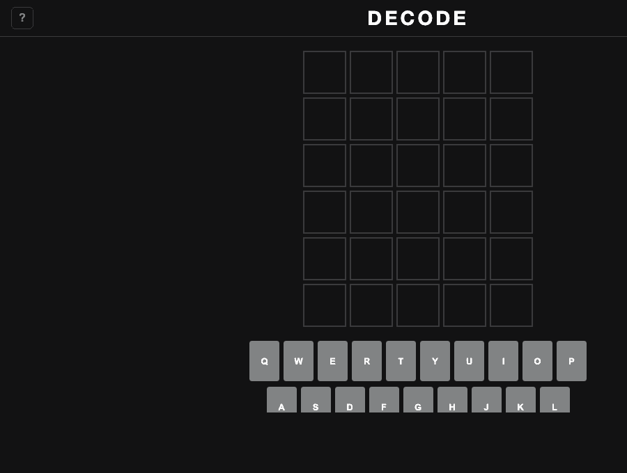 Decode gameplay preview